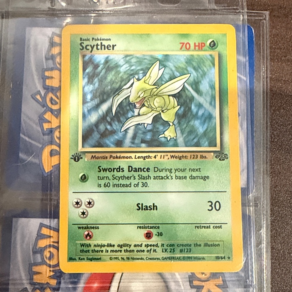 Scyther Pokémon Card